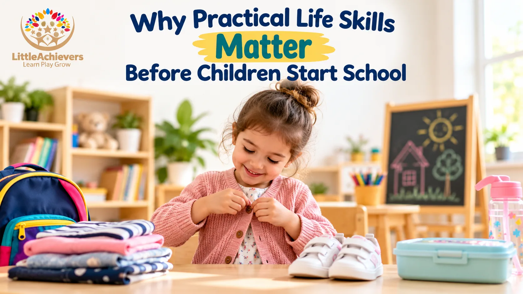 Why Practical Life Skills Matter Before Children Start School